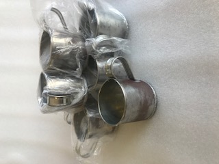 Rustic Tin mugs